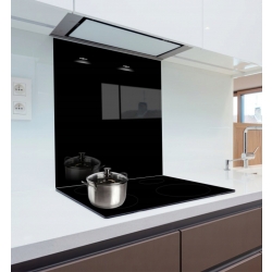 Panel szklany szkło hartowane 50x60 cm CZARNY