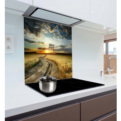 Panel szklany szkło hartowane za kuchenkę 50x60cm