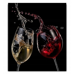 Panel szklany szkło hartowane do kuchni 50x60 cm