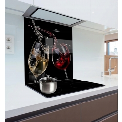 Panel szklany szkło hartowane do kuchni 50x60 cm