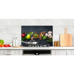 Panel szkło hartowane do kuchni 70x50 cm PAN