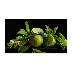 Panel szkło hartowane do kuchni 90x50 cm PAN