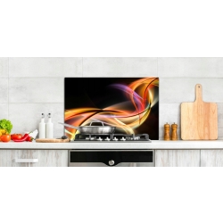 Szkło hartowane do kuchni na ścianę 55x40 cm PAN