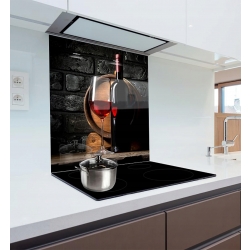 Panel szklany szkło hartowane do kuchni 60x70 cm