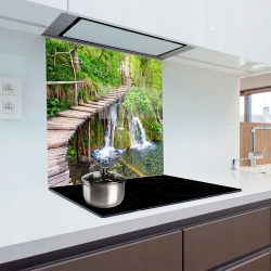 Panel szklany szkło hartowane za kuchenkę 60x60cm