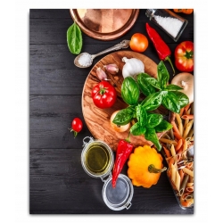 Panel szklany szkło hartowane za kuchenkę 60x75cm