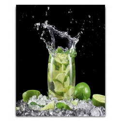 Panel szklany szkło hartowane za kuchenkę 60x75cm