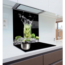 Panel szklany szkło hartowane za kuchenkę 60x75cm