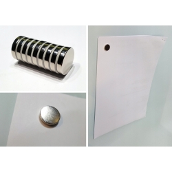 Magnes NEODYMOWY do szklanej tablicy magnetycznej