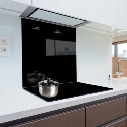 Panel szklany hartowany lacobel 50X55 cm CZARNY