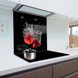 Panel szklany szkło hartowane dekor 60x55 cm