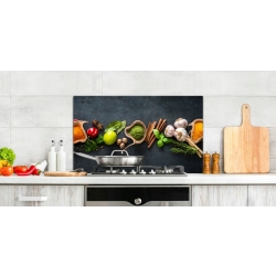 Panel szkło hartowane do kuchni 80x50 cm PAN