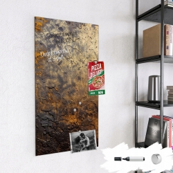 Szklana tablica magnetyczna 50x100 cm