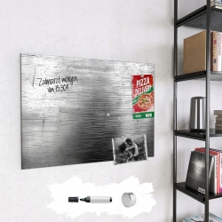 Szklana tablica magnetyczna 120x90 cm