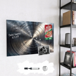 Szklana tablica magnetyczna 90x60 cm