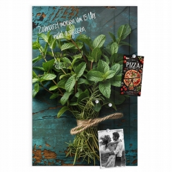 Szklana tablica magnetyczna 40x60 cm