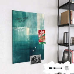 Szklana tablica magnetyczna 40x60 cm