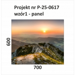 Panel INDYWIDUALNY 70x60 cm - P-25-0617