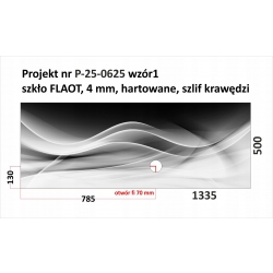 Panel INDYWIDUALNY 133,5x50 cm