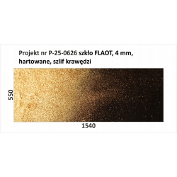 Panel INDYWIDUALNY 154x55 cm P-25-0626-wzór1