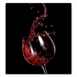 Panel szklany szkło hartowane do kuchni 65x60 cm